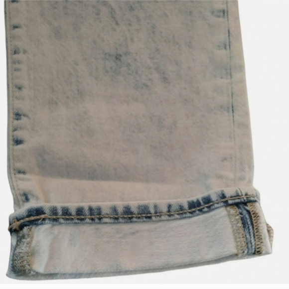 New Gap Universal Slim Boyfriend Stretch Jeans Women's Size 10 /30R Acid Wash - Picture 5 of 7